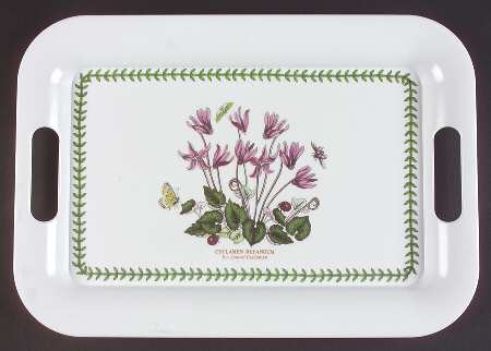Botanic Garden 15" Rectangular Handled Melamine Tray