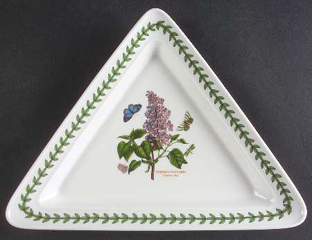 Botanic Garden 11" Triangular Plate