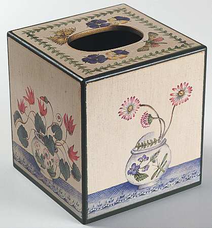 Botanic Garden Square Tissue Box Cover