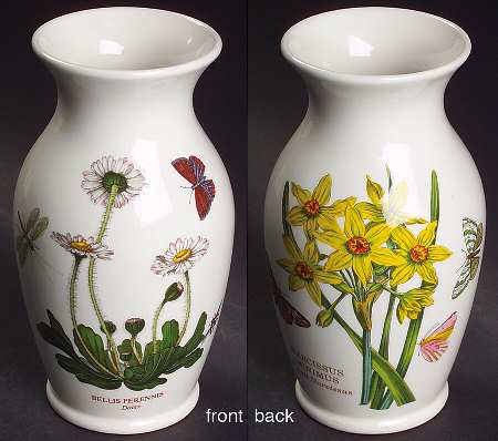 Botanic Garden 6" Tuscany Vase (Different Design on Each Side)