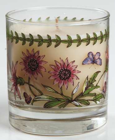 Botanic Garden Glassware Votive with Scented Candle
