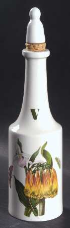 Botanic Garden Vinegar Cruet and Stopper