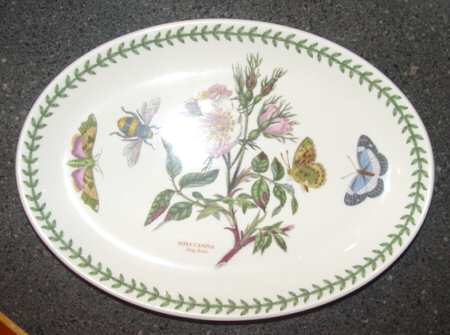 Botanic Garden 10" Oval Steak Platter