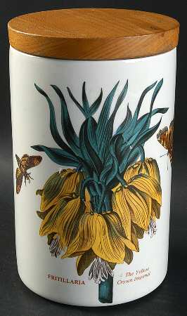 Botanic Garden 8" Storage Jar & Lid
