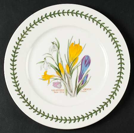 Botanic Garden Luncheon Plate