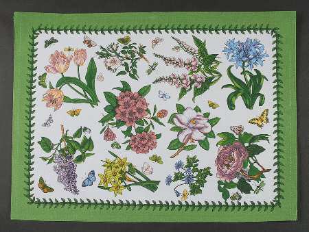 Botanic Garden Rectangular Cloth Placemat