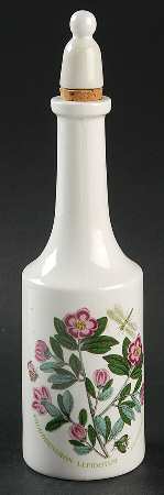 Botanic Garden Oil Or Vinegar Cruet and Stopper