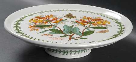 Botanic Garden 10" Diameter Pedestal Cake Stand by Portmeirion