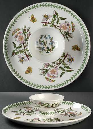Botanic Garden Chip/Dip Set (Uses Sorbet for Dip)