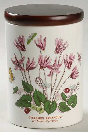Botanic Garden 5" Storage Jar & Lid
