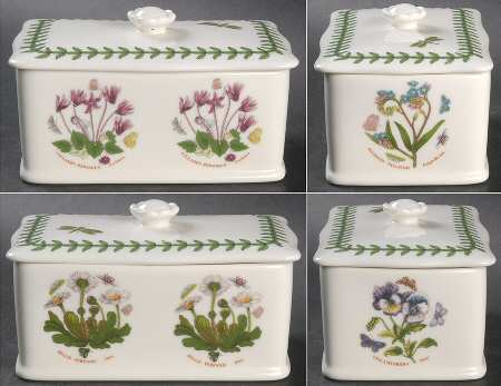 Botanic Garden 5" Rectangular Box W/Lid