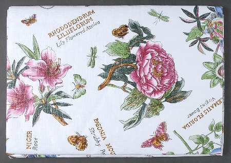 Botanic Garden 52" x 70" Oblong Vinyl Tablecloth