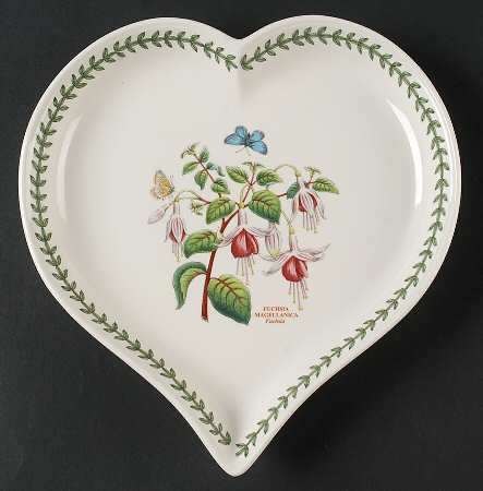Botanic Garden Heart Shaped Dish