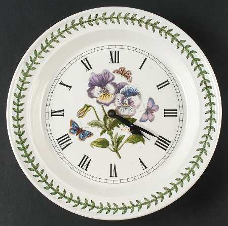 Botanic Garden Hanging Wall Clock