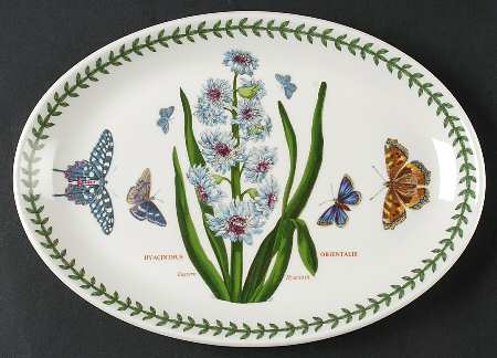 Botanic Garden 10" Oval Steak Platter