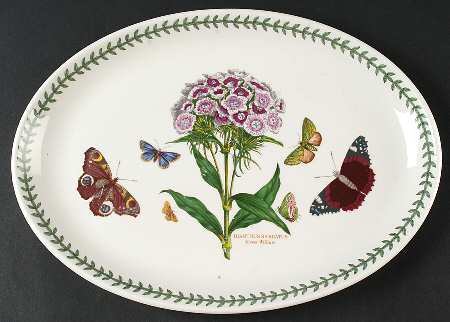 Botanic Garden 13" Oval Steak Platter