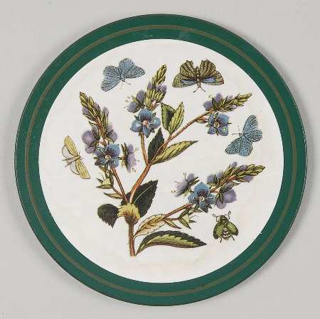 Botanic Garden Round Cork Back Coaster