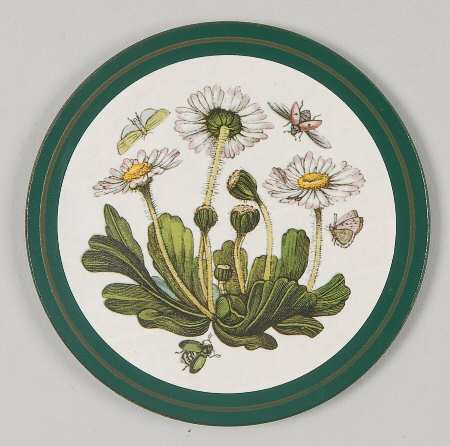 Botanic Garden Round Cork Back Coaster