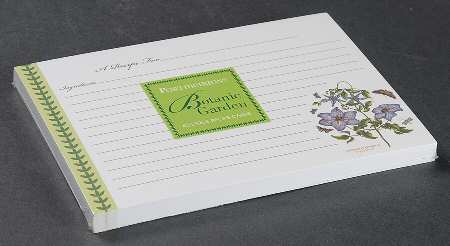 Botanic Garden 5" X 7" Paper Recipe Card - Set of 40