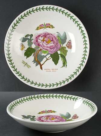 Botanic Garden 10" Low Pasta Serving Bowl