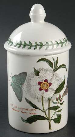 Botanic Garden Bath Jar & Lid
