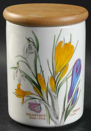 Botanic Garden 5" Storage Jar & Lid