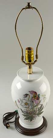 Botanic Garden 21" Canton Vase Lamp No Shade