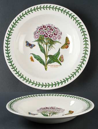 Botanic Garden Large Rim Soup Bowl