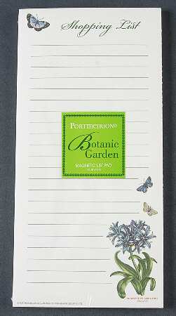 Botanic Garden Magnetic Shopping List Pad (Paper)