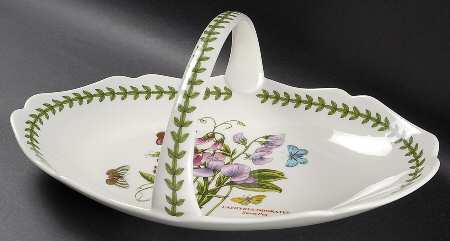 Botanic Garden 13" Oval Bread Basket by Portmeirion