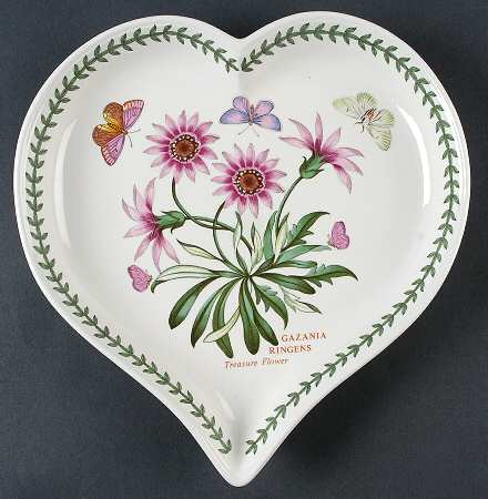 Botanic Garden Heart Shaped Dish