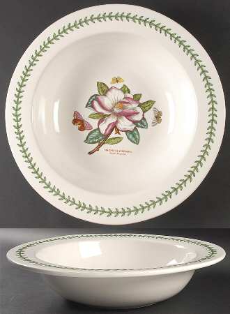 Botanic Garden 15" Large Salad Serving Bowl