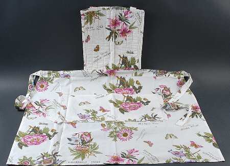 Botanic Garden 26.5" X 32" Cloth Kitchen Apron