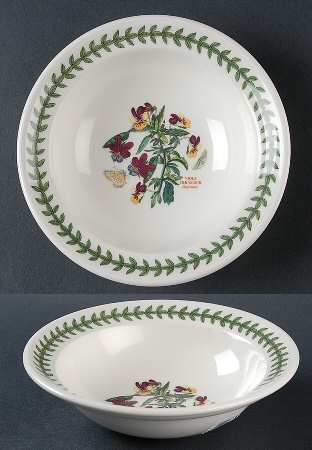 Botanic Garden Romantic Shape Rim Cereal/Oatmeal Bowl
