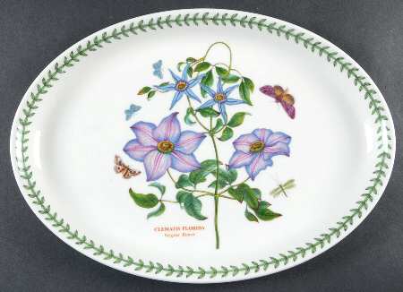 Botanic Garden 13" Oval Steak Platter