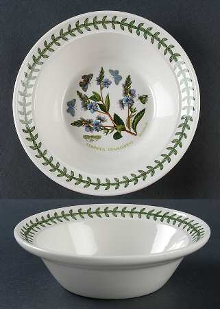 Botanic Garden Rim Cereal/Oatmeal Bowl