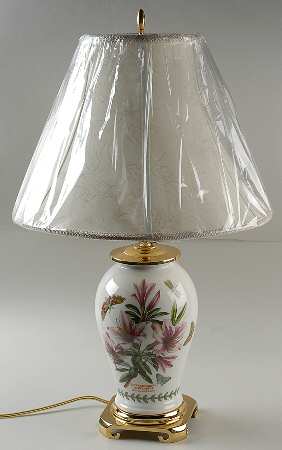 Botanic Garden 23" Canton Vase Lamp & Shade