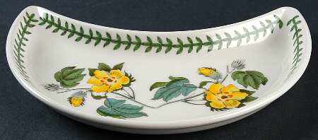Botanic Garden Crescent Salad Plate