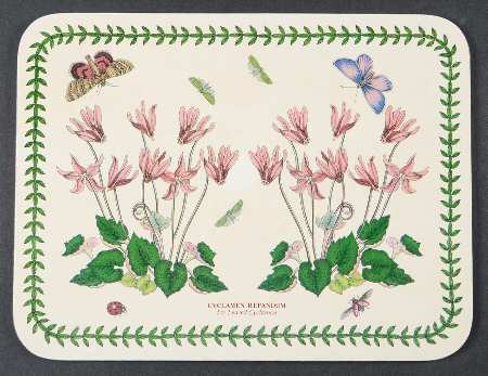 Botanic Garden 10" Rectangular Corkboard Placemat