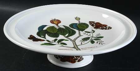 Botanic Garden 10" Diameter Pedestal Cake Stand