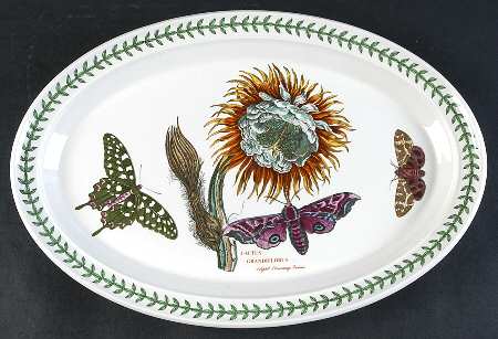 Botanic Garden 13" Oval Serving Platter