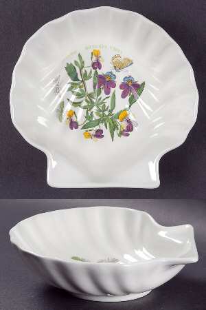 Botanic Garden Shell Shaped Dish