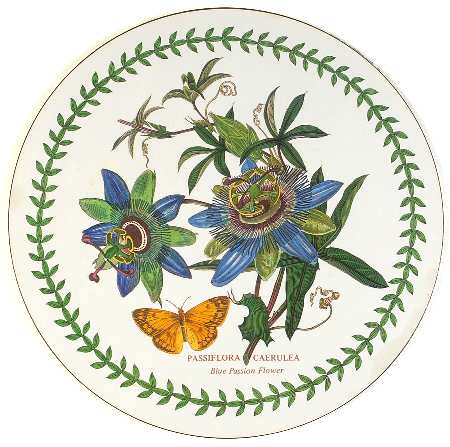 Botanic Garden Round Placemat with Cork Back