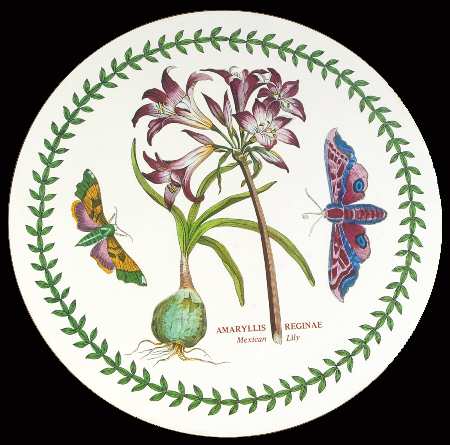 Botanic Garden Round Placemat with Cork Back