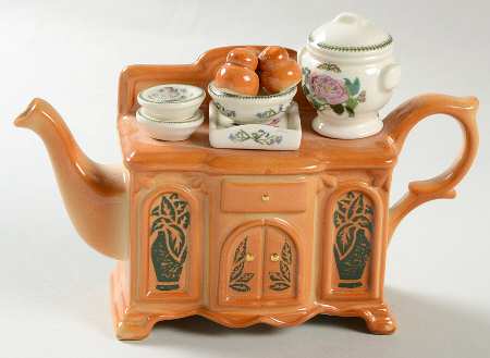 Botanic Garden Mini Figural Teapot & Lid