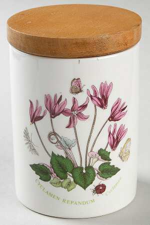 Botanic Garden 4" Storage Jar & Lid