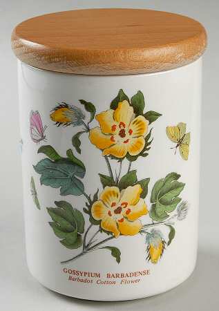 Botanic Garden 5" Storage Jar & Lid