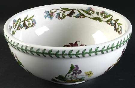 Botanic Garden 10" Large Salad Serving Bowl