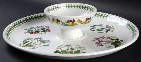 Botanic Garden Chip/Dip Set (Uses Sorbet for Dip)