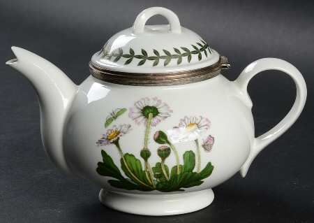 Botanic Garden Anniversary Individual Hinged Lid Tea Pot